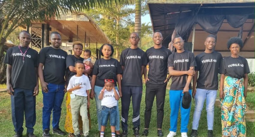 The Ngirabakunzi family, together